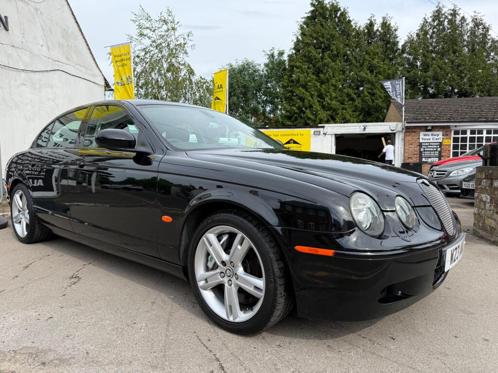2005 Black Jaguar S-type R 4.2 V8
