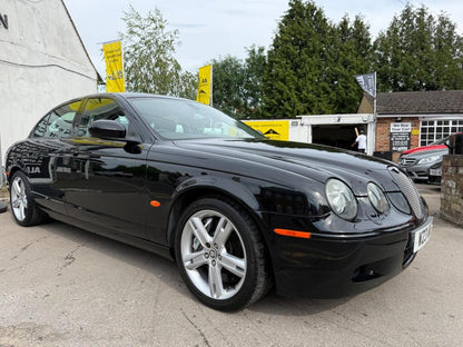 2005 Black Jaguar S-type R 4.2 V8