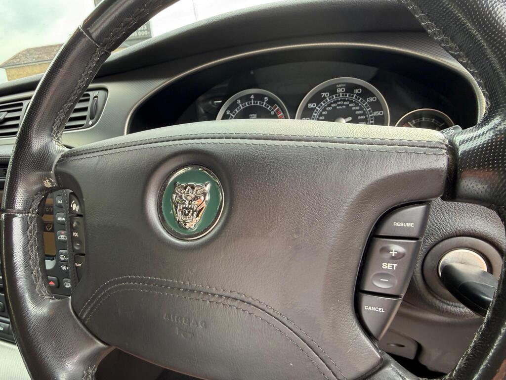 2005 Black Jaguar S-type R 4.2 V8