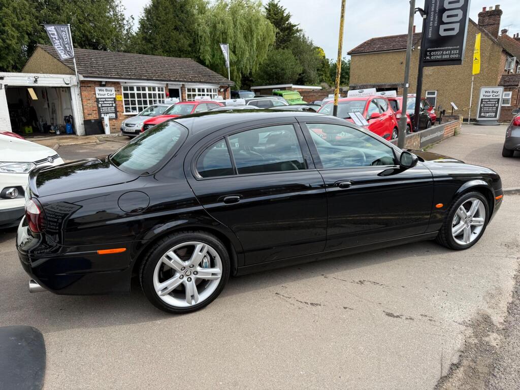 2005 Black Jaguar S-type R 4.2 V8