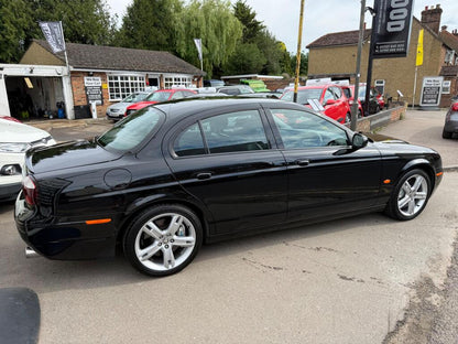 2005 Black Jaguar S-type R 4.2 V8