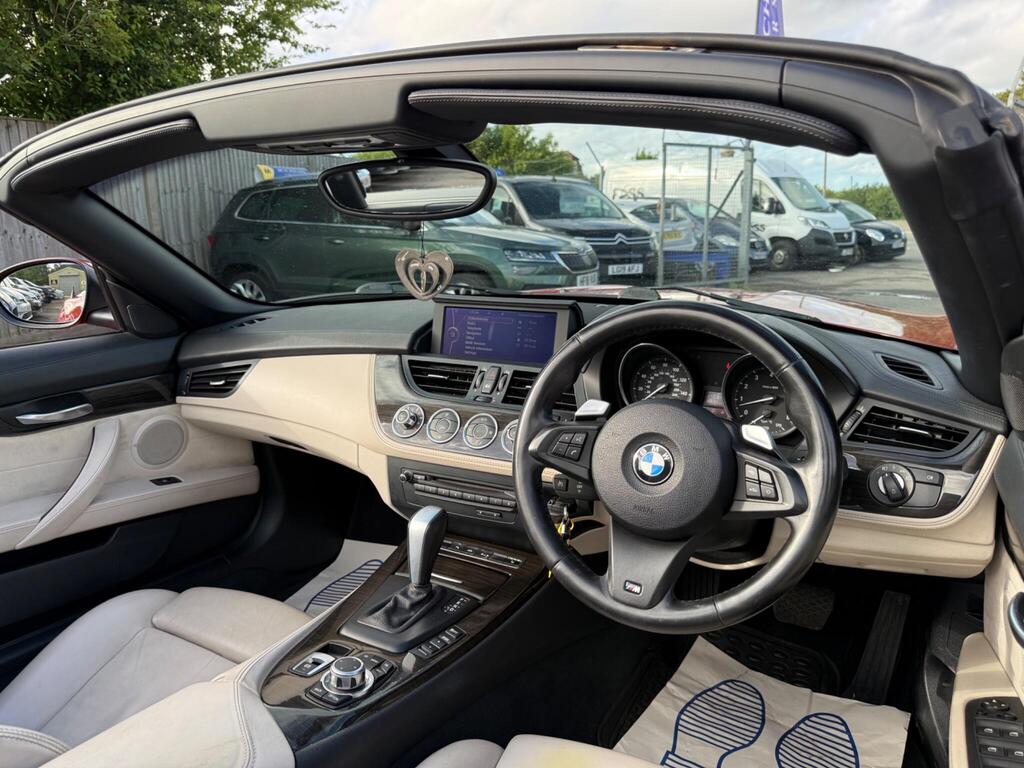 Bmw Z4 2010 3.0L V6 Convertible Hardtop Red