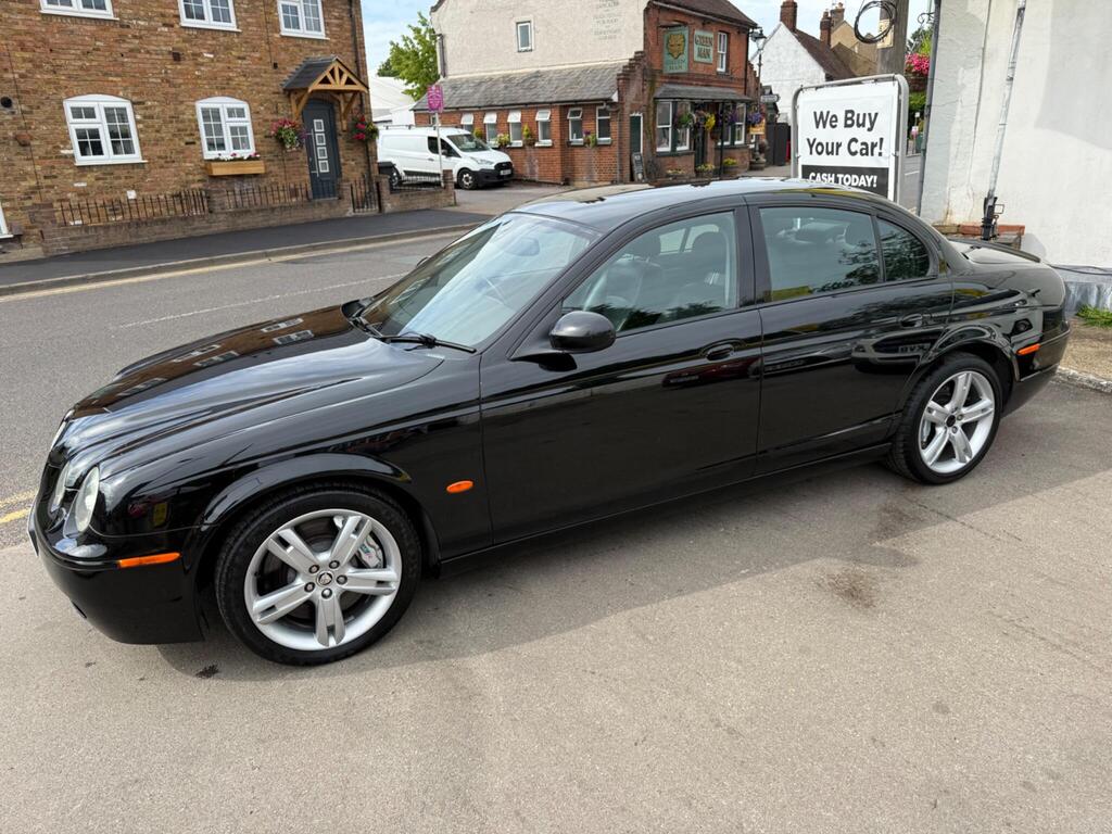 2005 Black Jaguar S-type R 4.2 V8