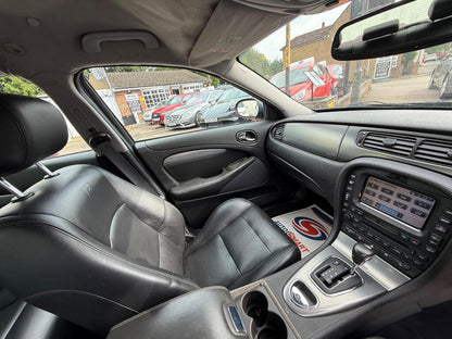 2005 Black Jaguar S-type R 4.2 V8