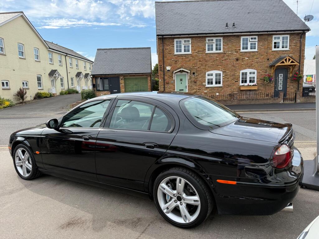 2005 Black Jaguar S-type R 4.2 V8