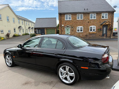 2005 Black Jaguar S-type R 4.2 V8