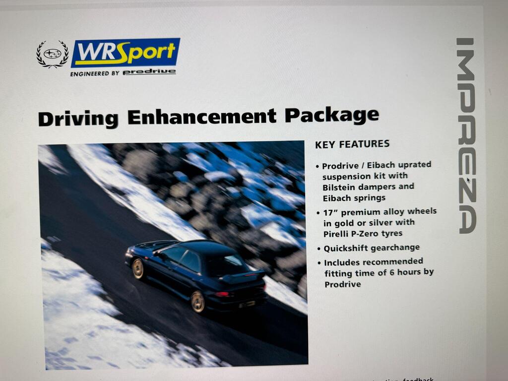 Subaru Impreza RHD Import 2.0 Turbo
