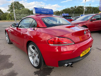 Bmw Z4 2010 3.0L V6 Convertible Hardtop Red