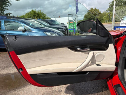 Bmw Z4 2010 3.0L V6 Convertible Hardtop Red