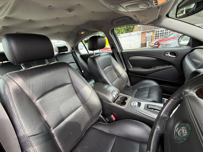 2005 Black Jaguar S-type R 4.2 V8