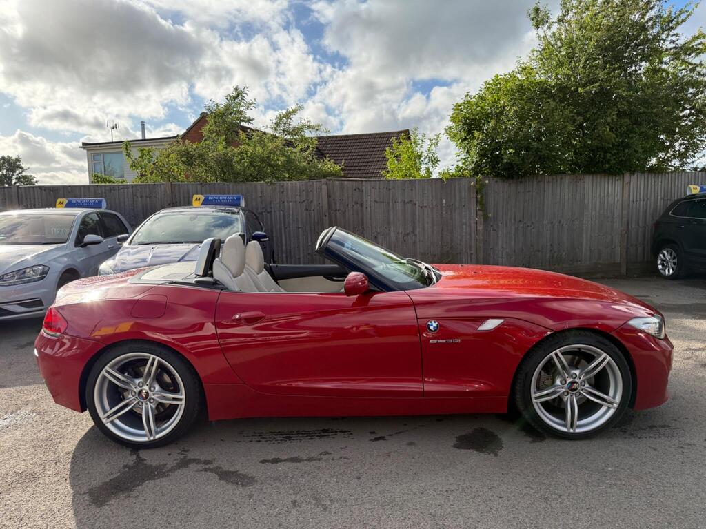 Bmw Z4 2010 3.0L V6 Convertible Hardtop Red