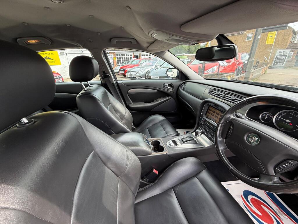 2005 Black Jaguar S-type R 4.2 V8