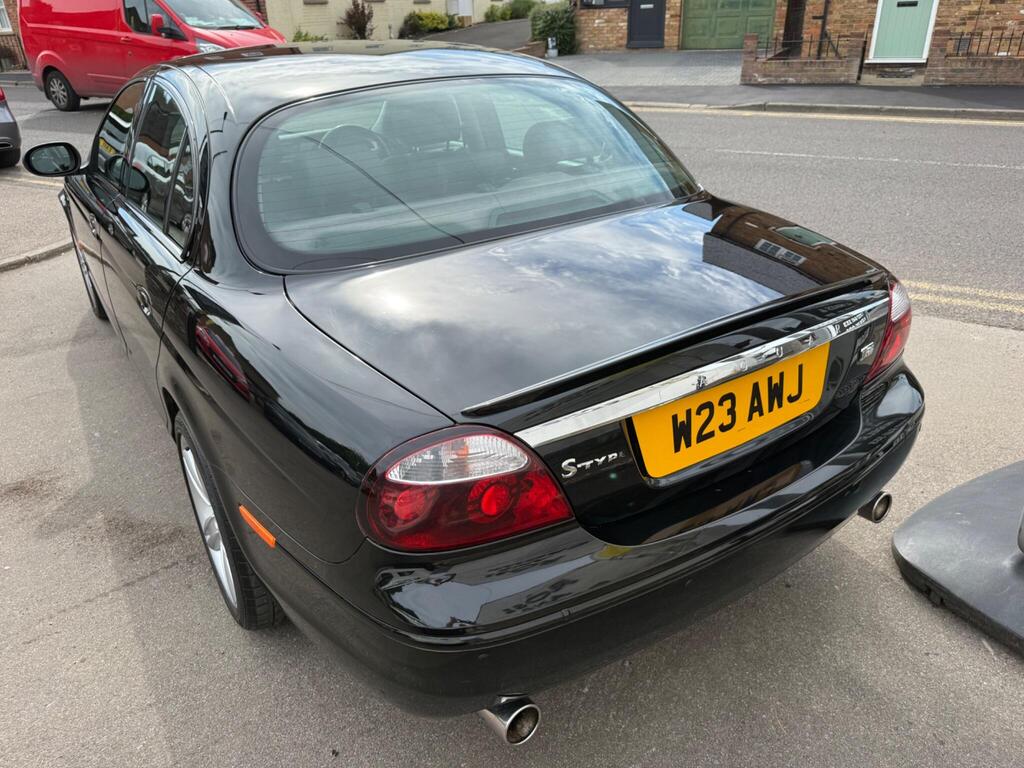 2005 Black Jaguar S-type R 4.2 V8