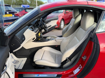 Bmw Z4 2010 3.0L V6 Convertible Hardtop Red