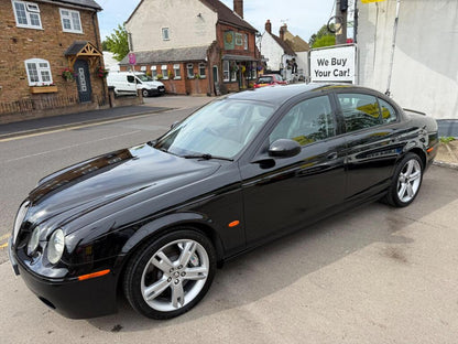 2005 Black Jaguar S-type R 4.2 V8