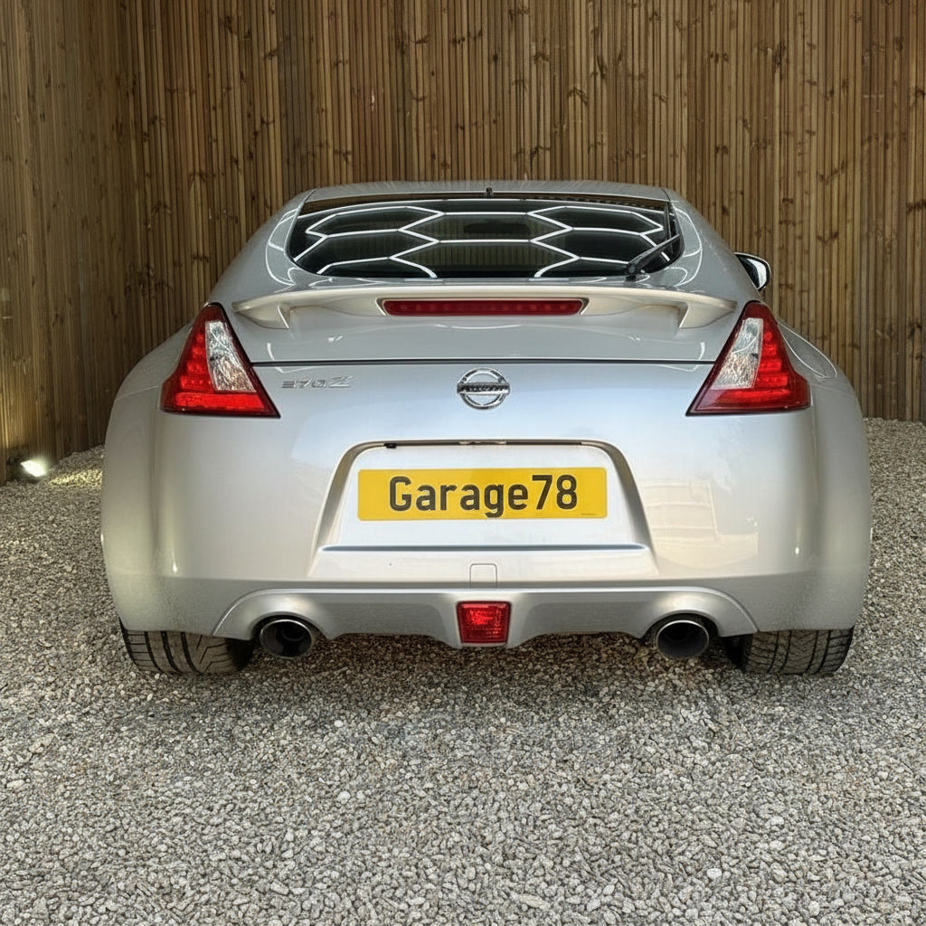 2012 Silver Nissan 370z